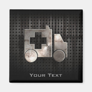 Rugged Ambulance Magnet