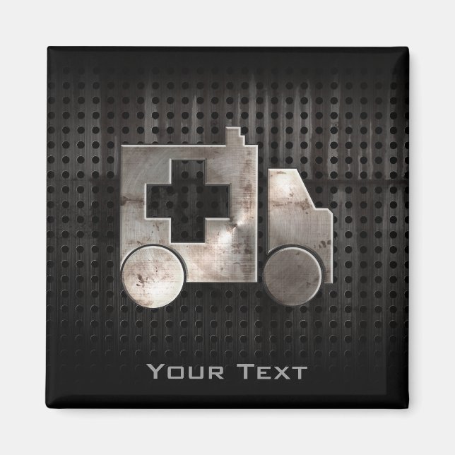 Rugged Ambulance Magnet (Vorne)