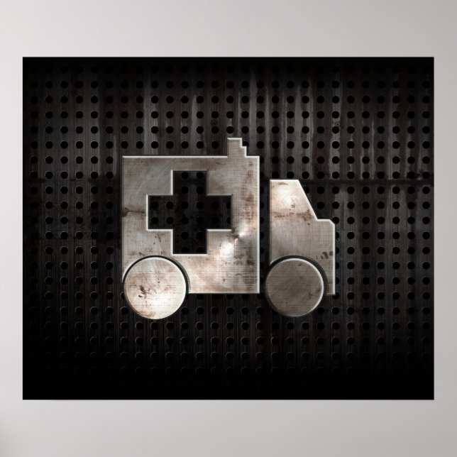 Rugged Ambulance Poster (Vorne)