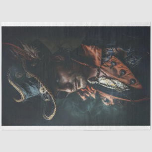 Rugged Captain Charisma Pirate Decoupage Seidenpapier