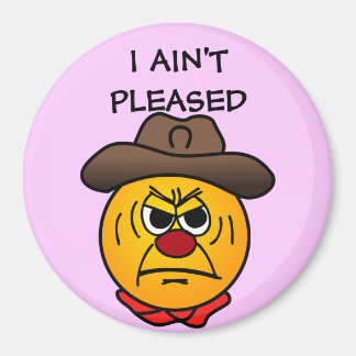 Rugged Cowboy Grumpey Magnet