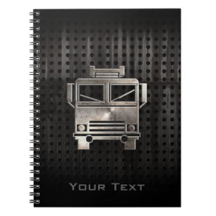 Rugged Fire Truck Notizblock