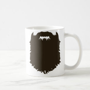 Rugged manischer Bart Kaffeetasse
