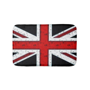 Rugged Union Jack Badematte
