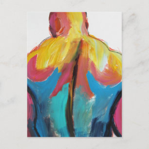 Rugger Man Broad Back Postkarte