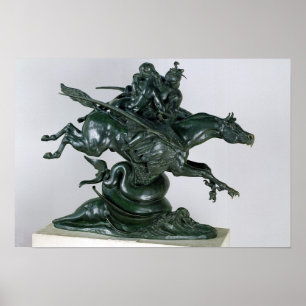 Ruggiero und Angelica Poster