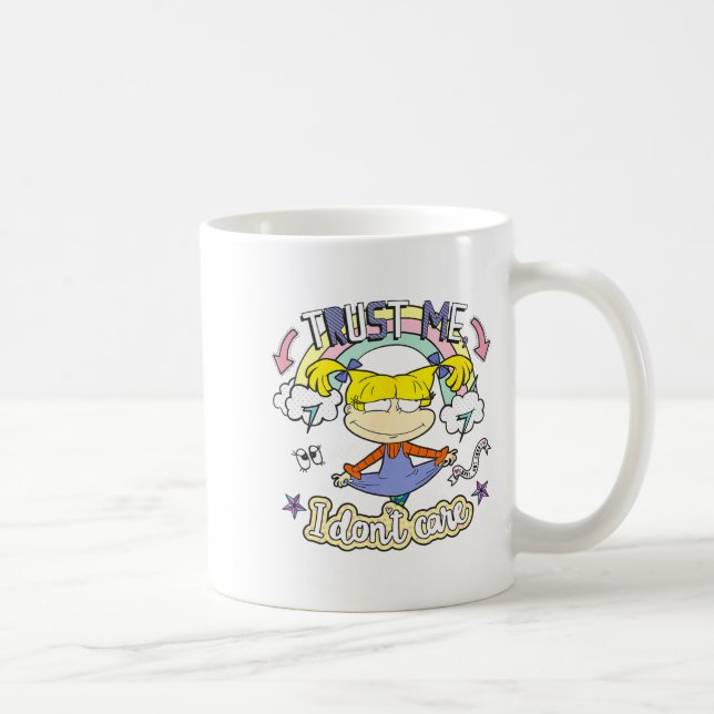 Rugrats Angelica Trust Me, I Don't Care  Kaffeetasse (Rechts)