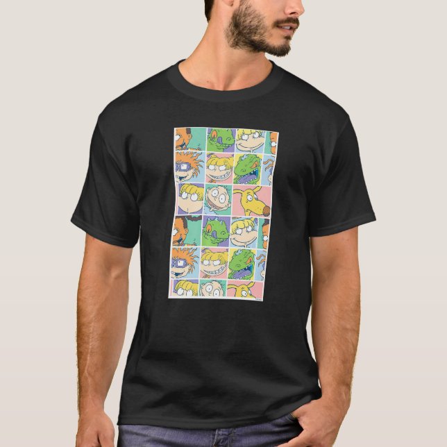 Rugrats Group Panels T-Shirt (Vorderseite)