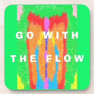 Rugs und Rags abstrakte Reinkunst Getränkeuntersetzer