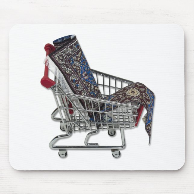 RugsShoppingCart090410 Mousepad (Vorne)