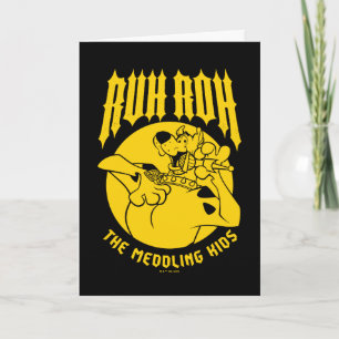 Ruh Roh Scooby-Doo Das Symbol der Medling Kids Karte