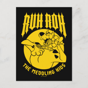 Ruh Roh Scooby-Doo Das Symbol der Medling Kids Postkarte