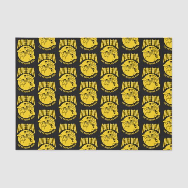 Ruh Roh Scooby-Doo Das Symbol der Medling Kids Seidenpapier (Vorderseite)