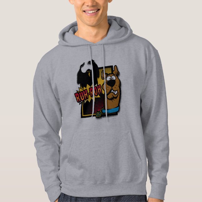 Ruh-Roh Scooby-Doo und ein Geist Hoodie (Vorderseite)
