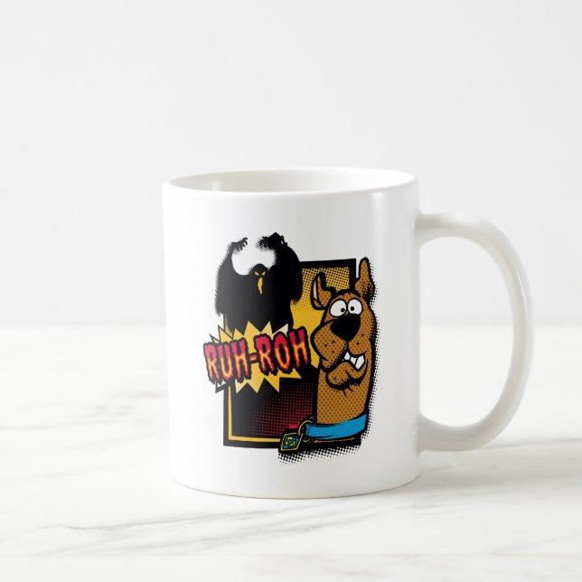 Ruh-Roh Scooby-Doo und ein Geist Tasse (Rechts)