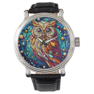 Ruhe auf der Glasbank und Blume auf festgehalten Armbanduhr