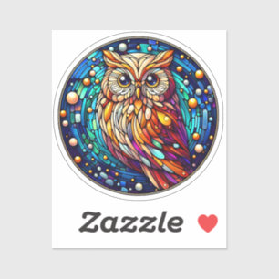 Ruhe auf der Glasbank und Blume auf festgehalten Aufkleber