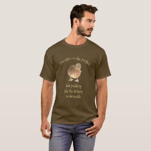 Ruhe auf der Oberfläche Fun Duck Zitat T-Shirt