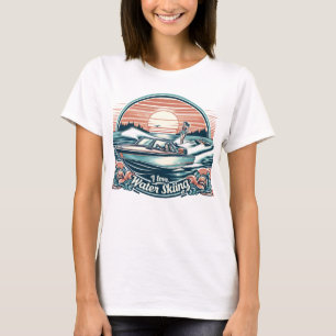 Ruhe auf See: Frauen stehen T-Shirt