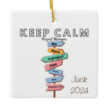 Ruhe behalten haben wir einen Projektplan dafür