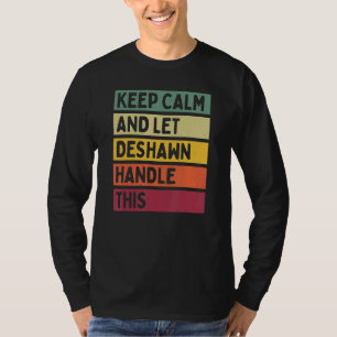 Ruhe behalten und die Handhabung dieses Retro-Zita T-Shirt