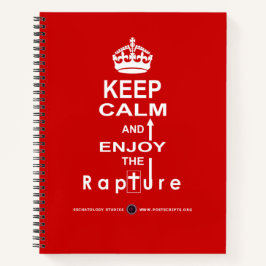 Ruhe behalten und die Vergewaltigung genießen Notizbuch