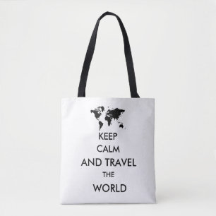 Ruhe behalten und die Welt bereisen