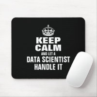 Ruhe behalten und ein Datenwissenschaftler gelasse