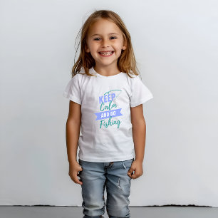 Ruhe behalten und fischen gehen T-Shirt