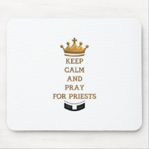 Ruhe behalten und für Priester beten