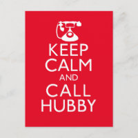 Ruhe behalten und Hubby anrufen