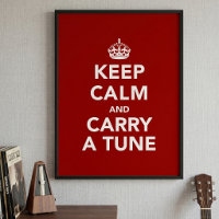 Ruhe behalten und Tune tragen