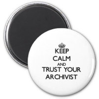 Ruhe behalten und Vertrauen Sie Ihrem Archivar