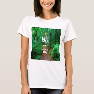 Ruhe behalten und Wandern T-Shirt
