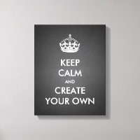 Ruhe bewahren und die eigene Kreation fortsetzen |