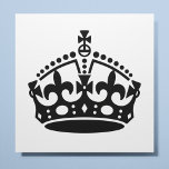 Ruhe bewahren und Kronen tragen Poster<br><div class="desc">Die Ruhe bewahren und die Krone tragen. Vergrössern Sie nach Belieben und fügen Sie Ihren eigenen Text hinzu - Machen Sie Ihren eigenen einzigartigen Behalt Calm und . . .</div>