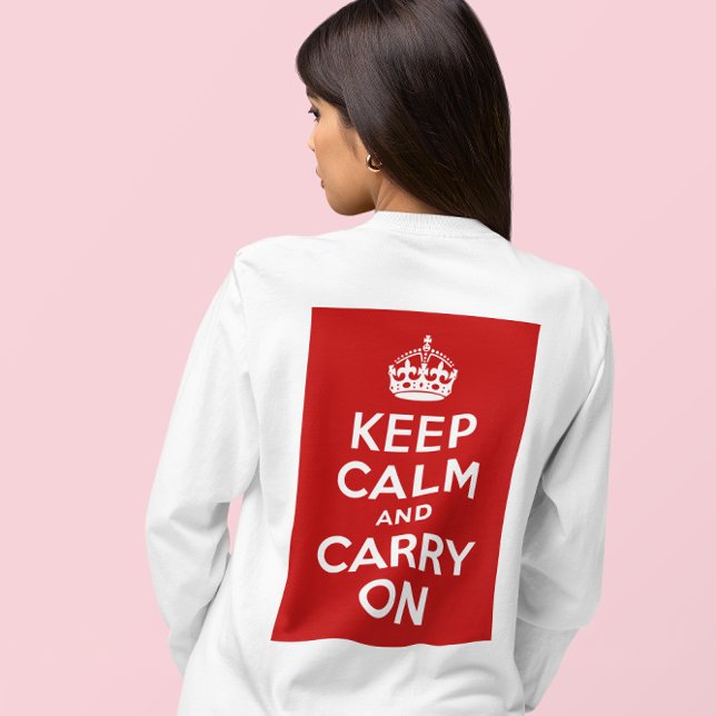 Ruhe bewahren und Shirt tragen (Keep Calm and Carry On Shirt)