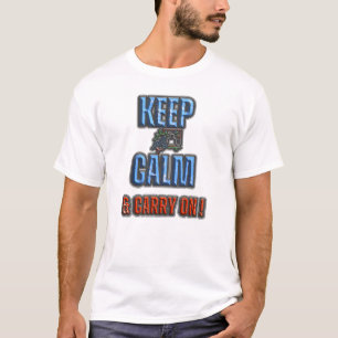 Ruhe bewahren und weiter fahren, T-Shirt