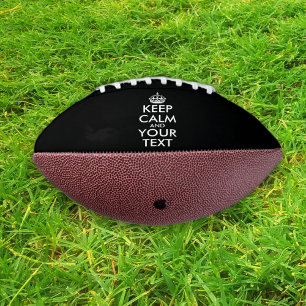 Ruhe bewahren und weitermachen - Ihre eigene Kraft Football