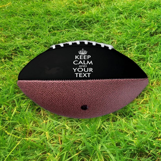 Ruhe bewahren und weitermachen - Ihre eigene Kraft Football (Von Creator hochgeladen)