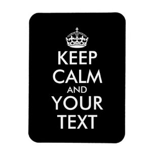 Ruhe bewahren und weitermachen - Ihre eigene Kraft Magnet