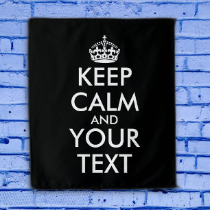 Ruhe bewahren und weitermachen - Ihre eigene Kraft Wandteppich