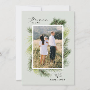 Ruhe bis 2020 Weihnachten mit modernem Pinienwald