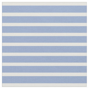 Ruhe blau u. weiße Geldstrafe Striped Stoff