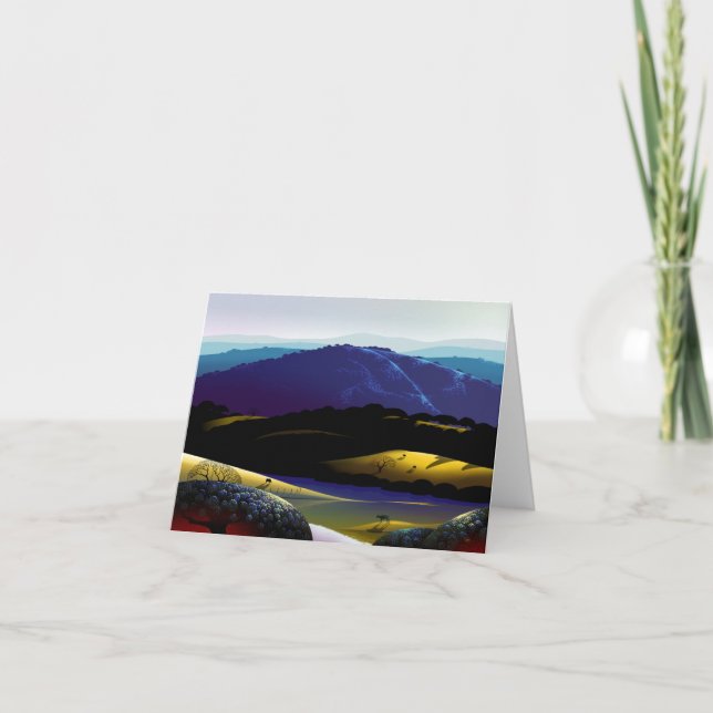 Ruhe Dankeskarte (Vorderseite)