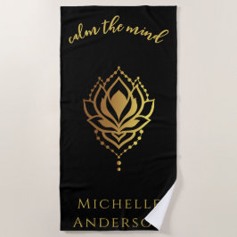 Ruhe Das Mini-Strandtuch Strandtuch