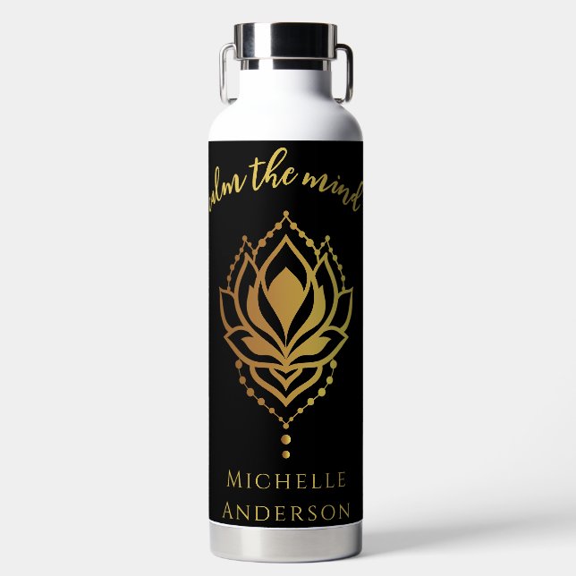 Ruhe der Mini-Wasserflasche Trinkflasche (Vorderseite)