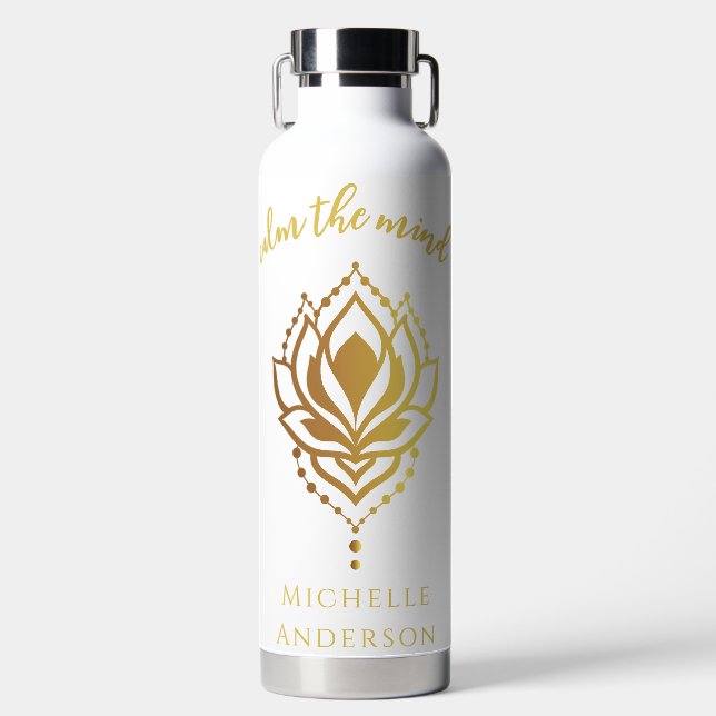 Ruhe der Mini-Wasserflasche Trinkflasche (Vorderseite)