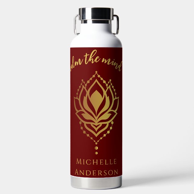 Ruhe der Mini-Wasserflasche Trinkflasche (Vorderseite)