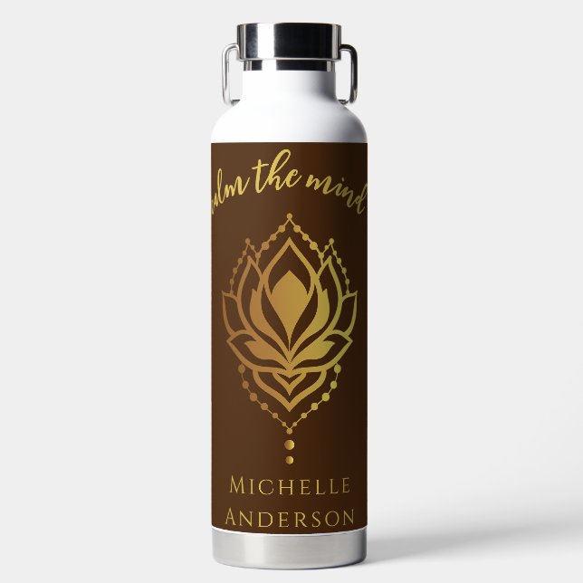 Ruhe der Mini-Wasserflasche Trinkflasche (Vorderseite)